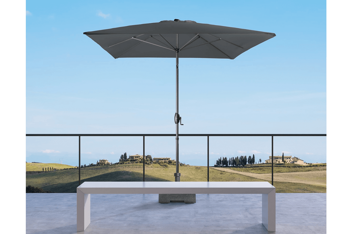 Neo parasol med knæk 250 x 200 cm