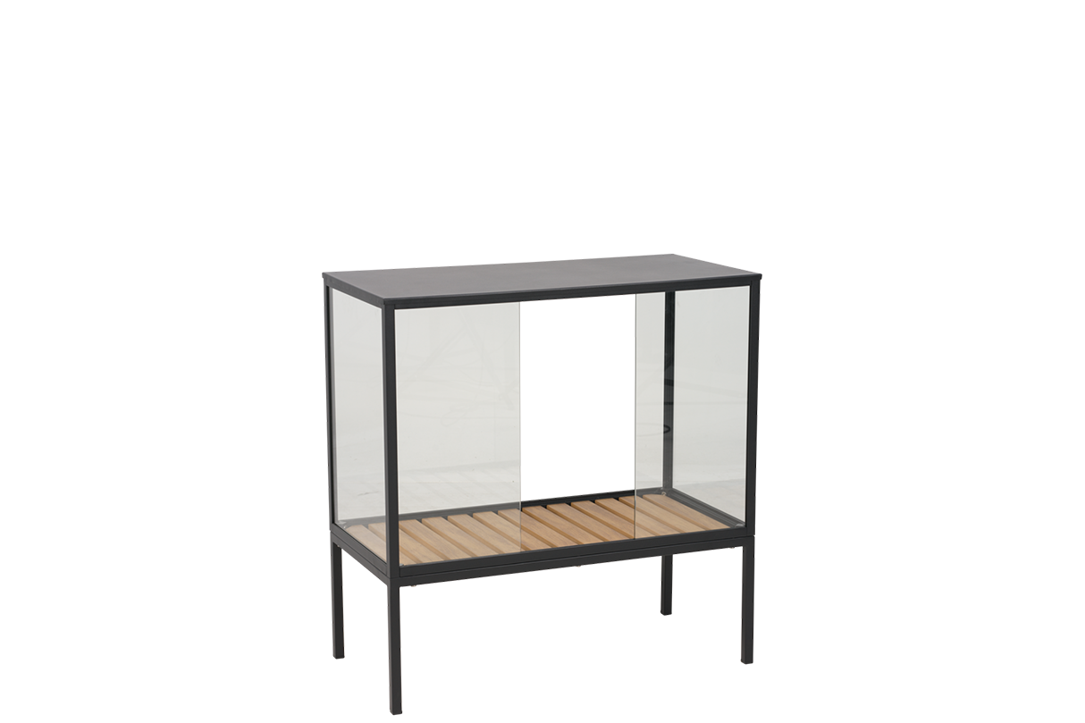 Drivhus med hylde til planter - lille