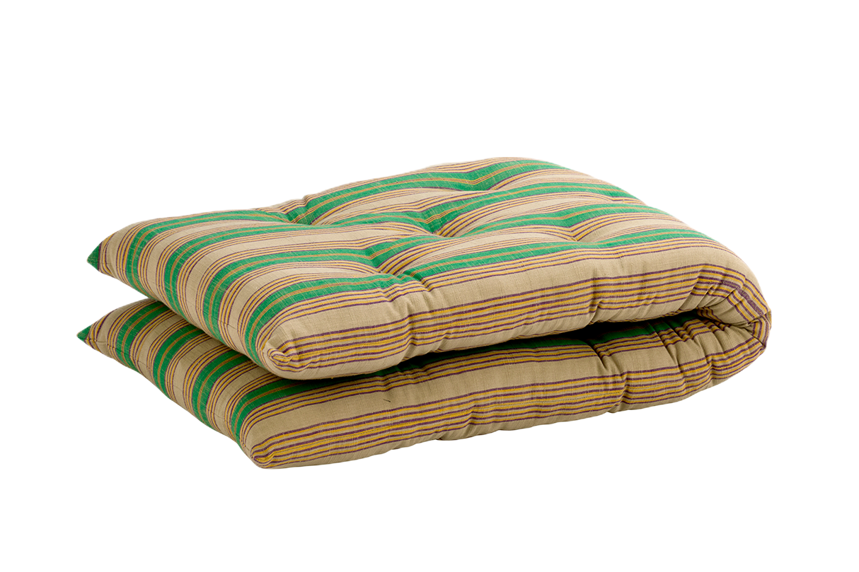 Camel stribet madras 45 x 125 cm