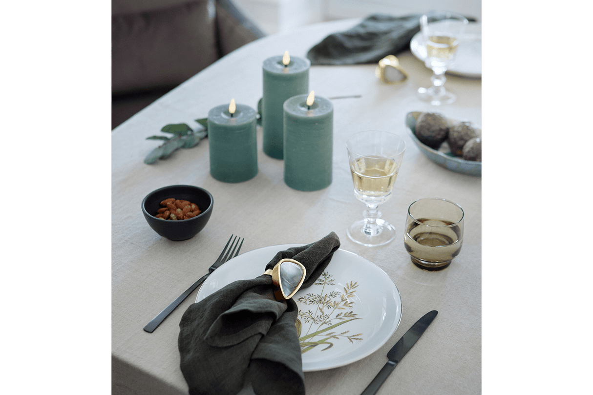 LED rustic bloklys Ø7 cm