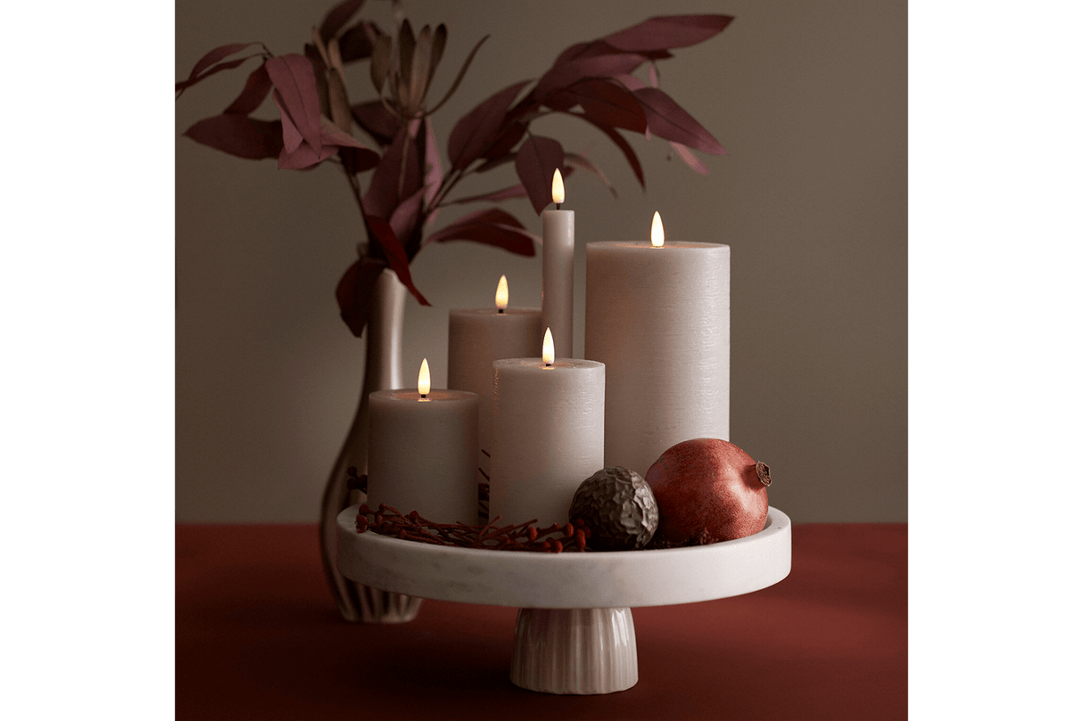 LED rustic lys Ø2cm 2 pak