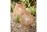 Sasha rattan lanterne