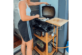 Dora teak grillbord med granitplade 60 x 50 cm