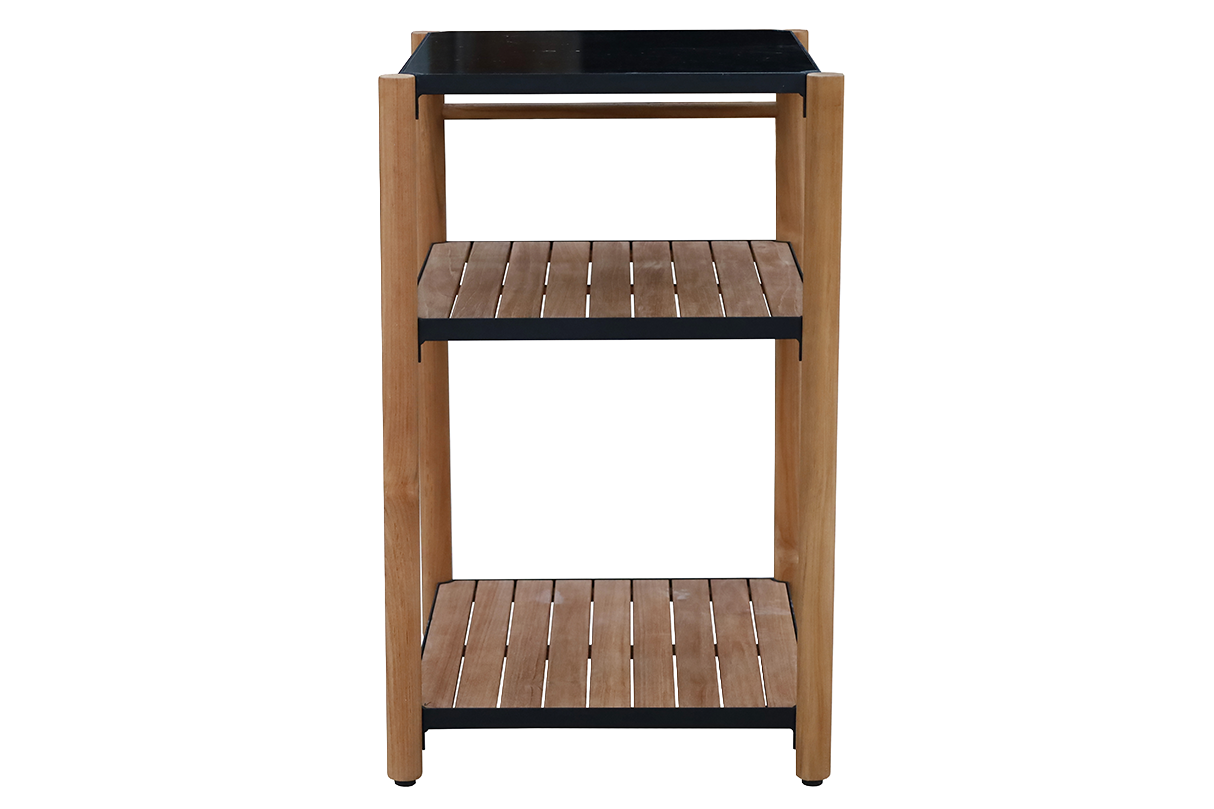 Dora teak grillbord med granitplade 60 x 50 cm