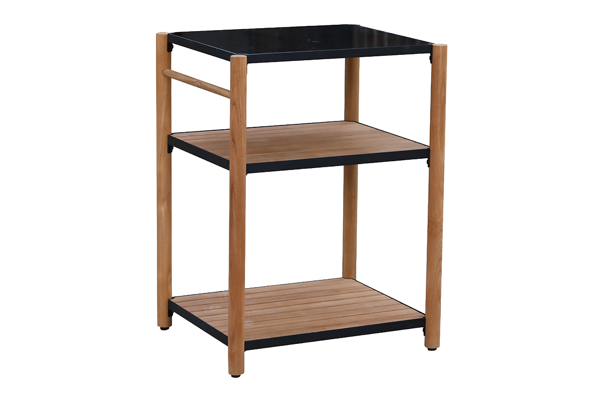 Dora teak grillbord med granitplade 60 x 50 cm