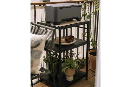 Dora metal grillbord topplade i superstone 50 x 40 cm