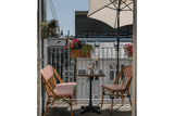 Lilou fransk flet caféstol