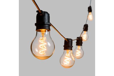 Festoon spiral lyskæde
