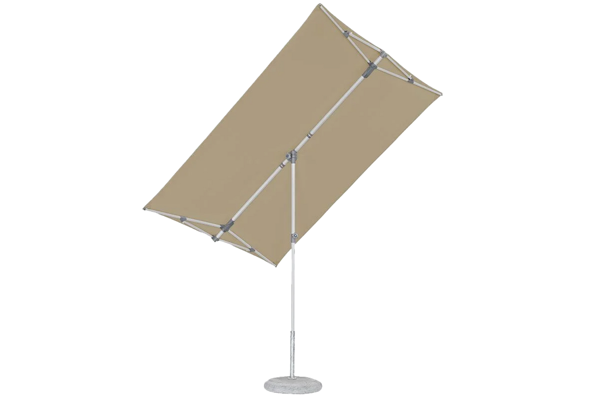 Flex Roof ensfarvet parasol 195 x 140 cm