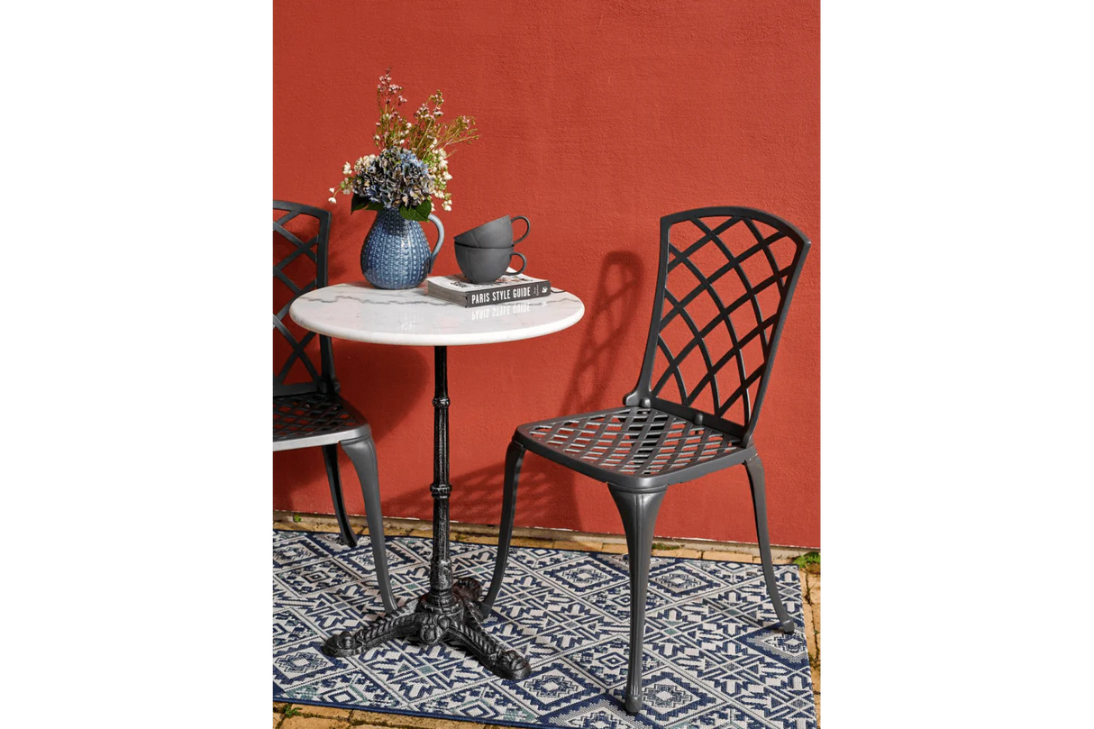 Loire marmor cafébord Ø60 cm