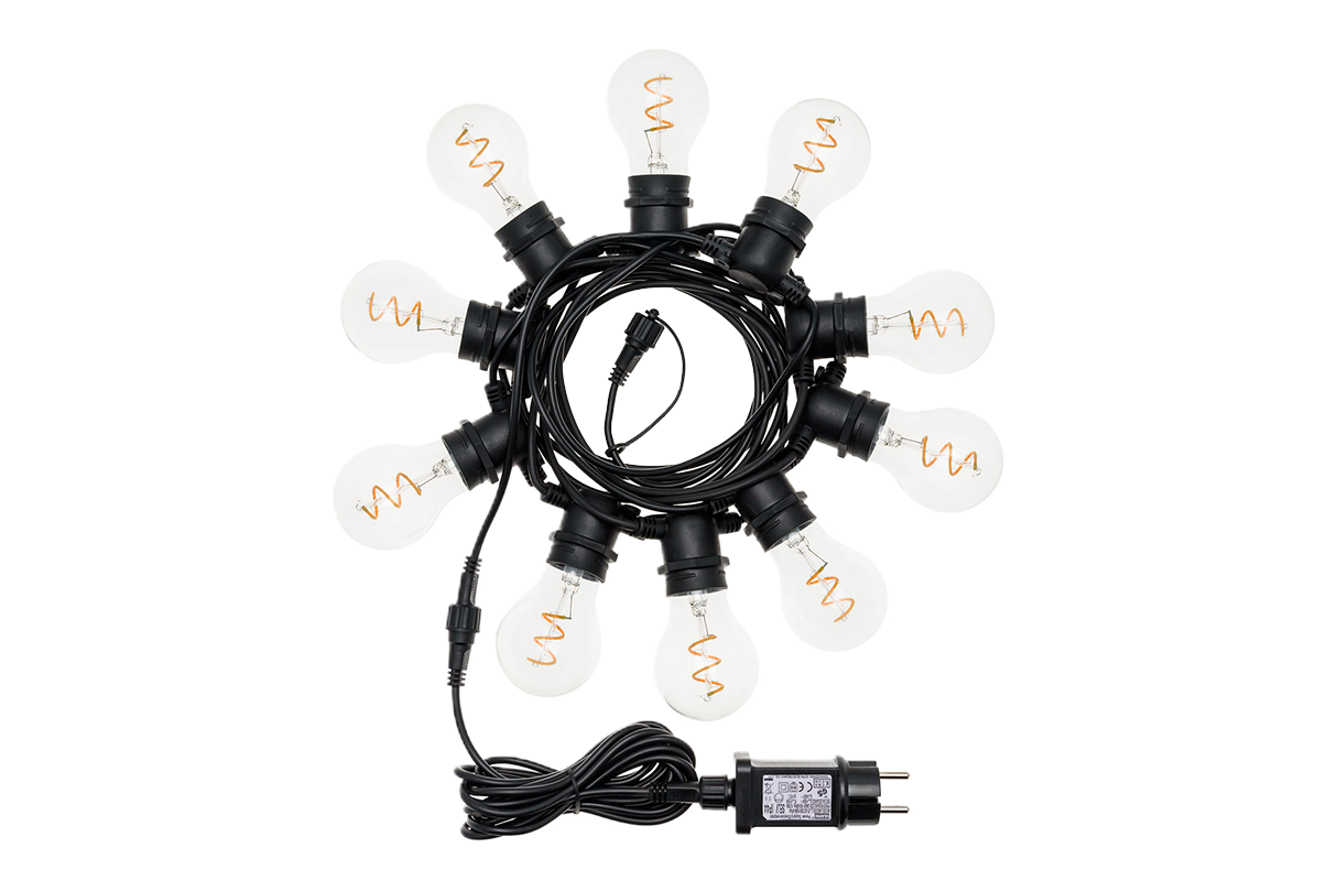 Festoon spiral lyskæde