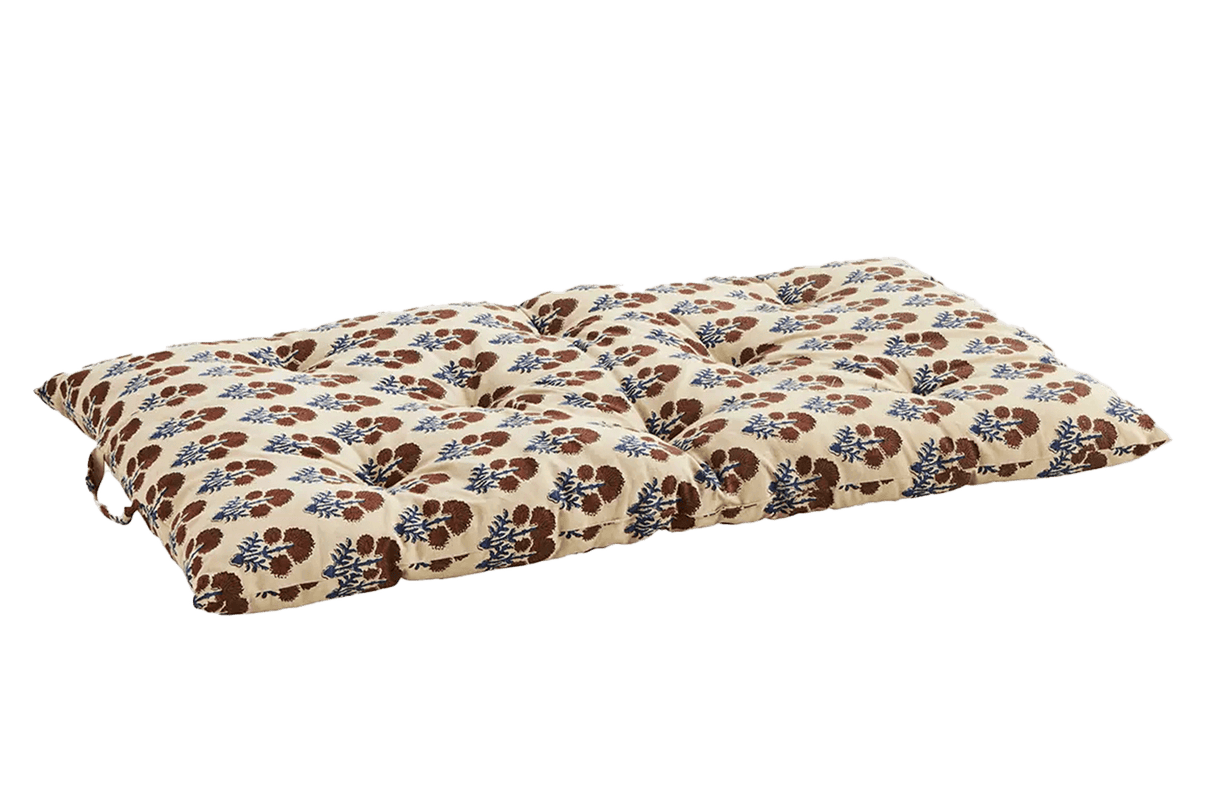 Blomstret madras 60 x 100 cm