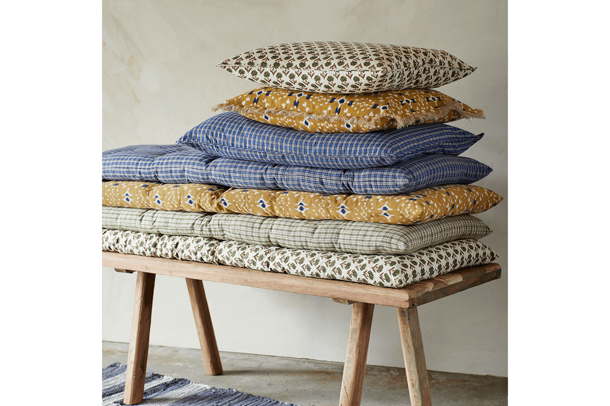 Pudetræk med print 50 x 50 cm