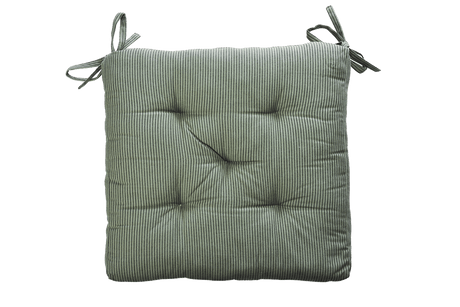 Nålestribet siddehynde 45 x 45 cm