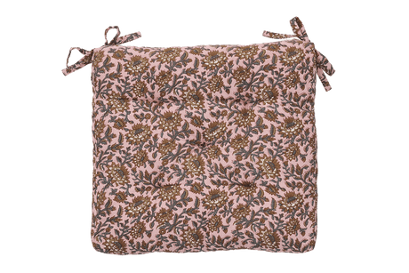 Siddehynde med print 45 x 45 cm