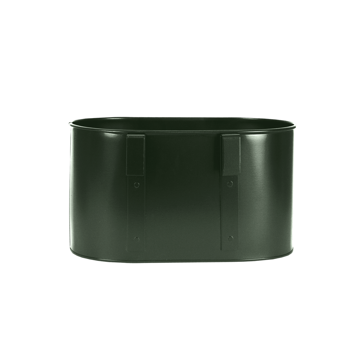 Ovalina grøn plantekasse til gitter 30 x 17 cm