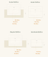 Alu twist easy parasol med hejs  210 x 150 cm