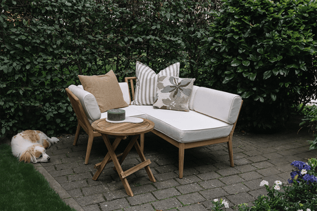 Sienna teak loungesofa - hjørne