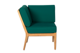 Sienna teak high back loungesofa - hjørne