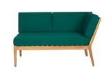 Sienna teak high back loungesofa - højre