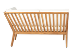 Sienna teak high back loungesofa - højre