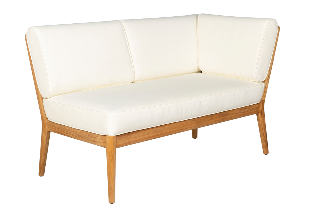 Sienna teak high back loungesofa - højre