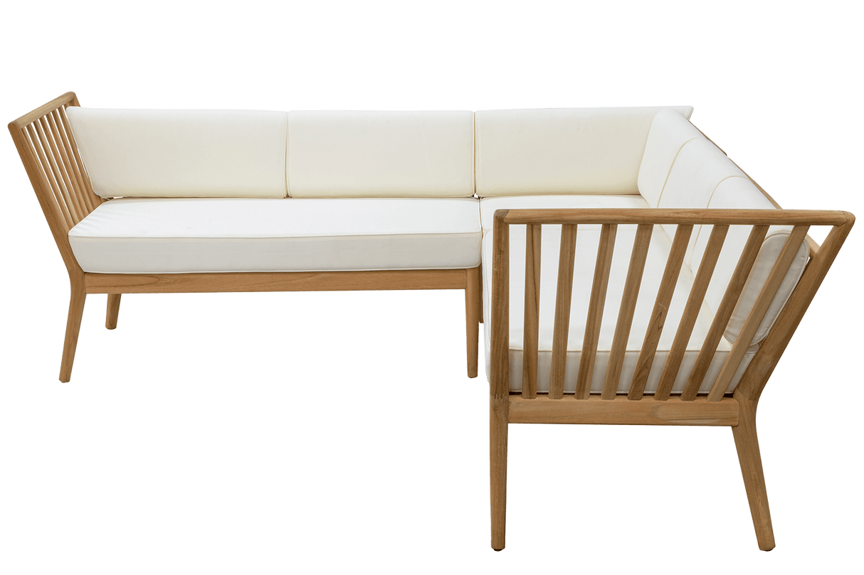 Sienna teak loungesofa - venstre