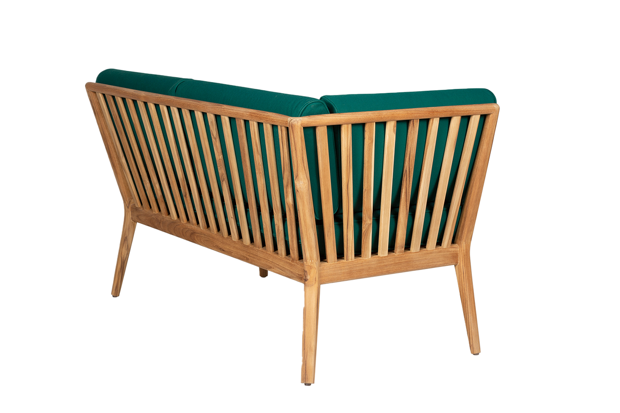 Sienna teak high back loungesofa - venstre