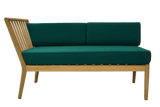 Sienna teak loungesofa - venstre