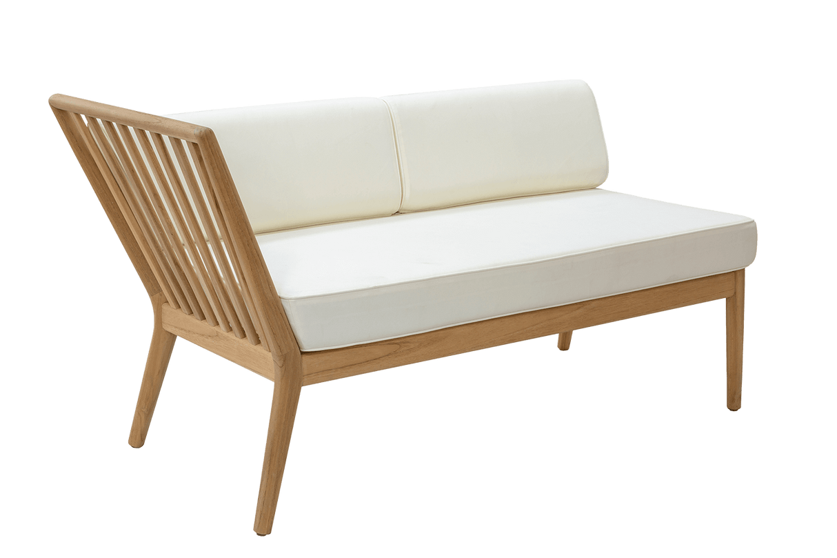 Sienna teak loungesofa - venstre