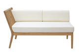Sienna teak loungesofa - venstre