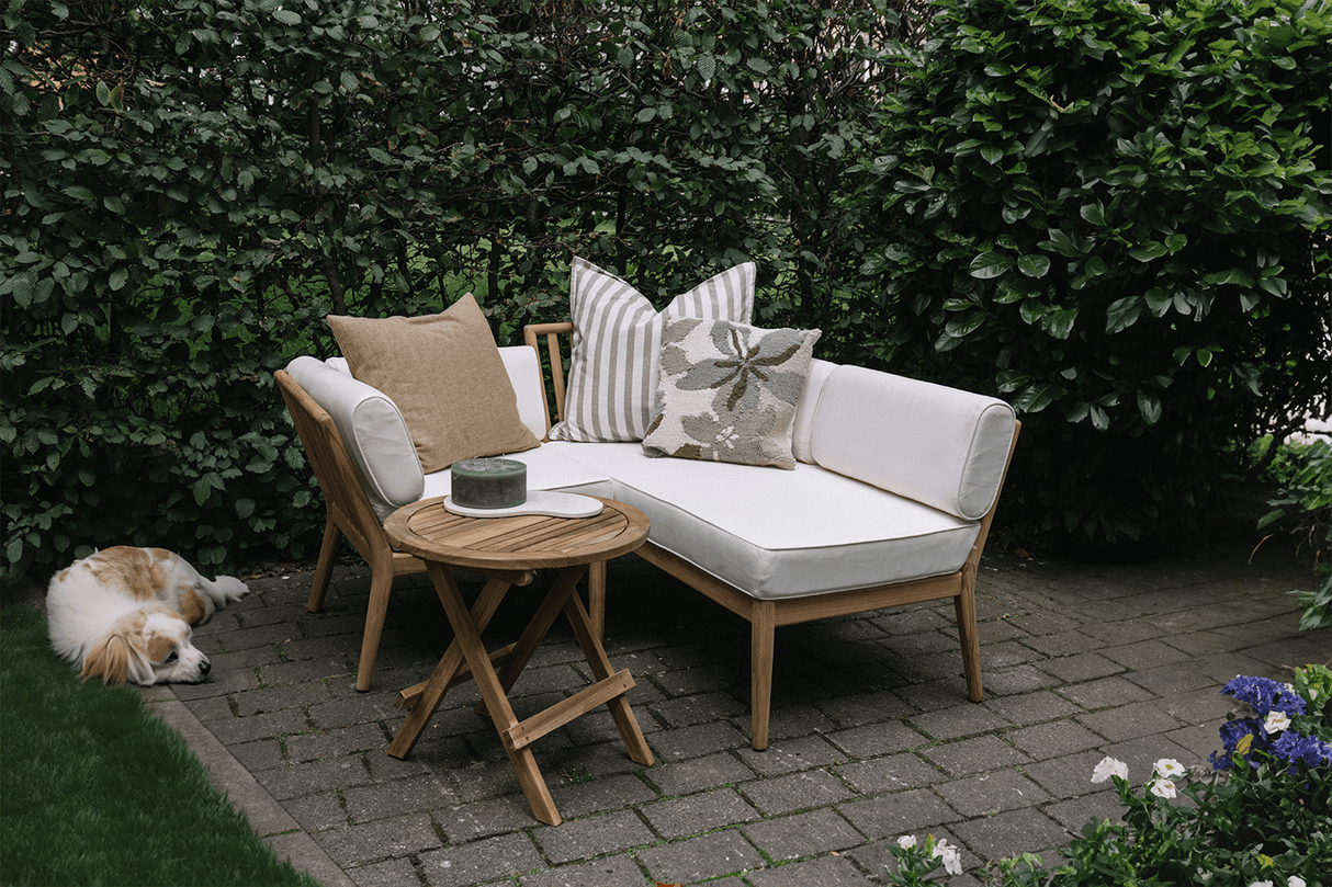 Sienna teak loungesofa - venstre