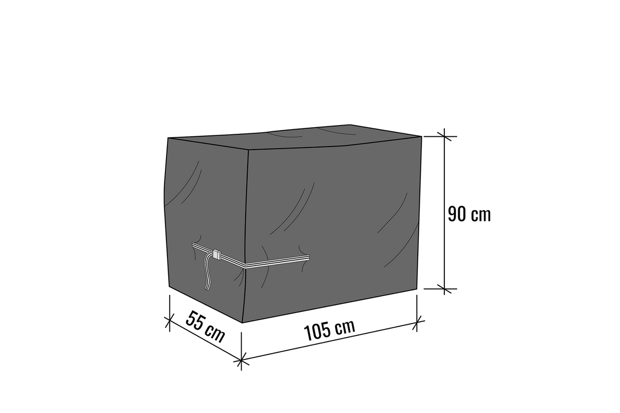 Solid møbelovertræk 105 x 55 x 90 cm