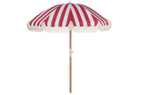 Stine stribet parasol med knæk Ø155 / Ø180 cm