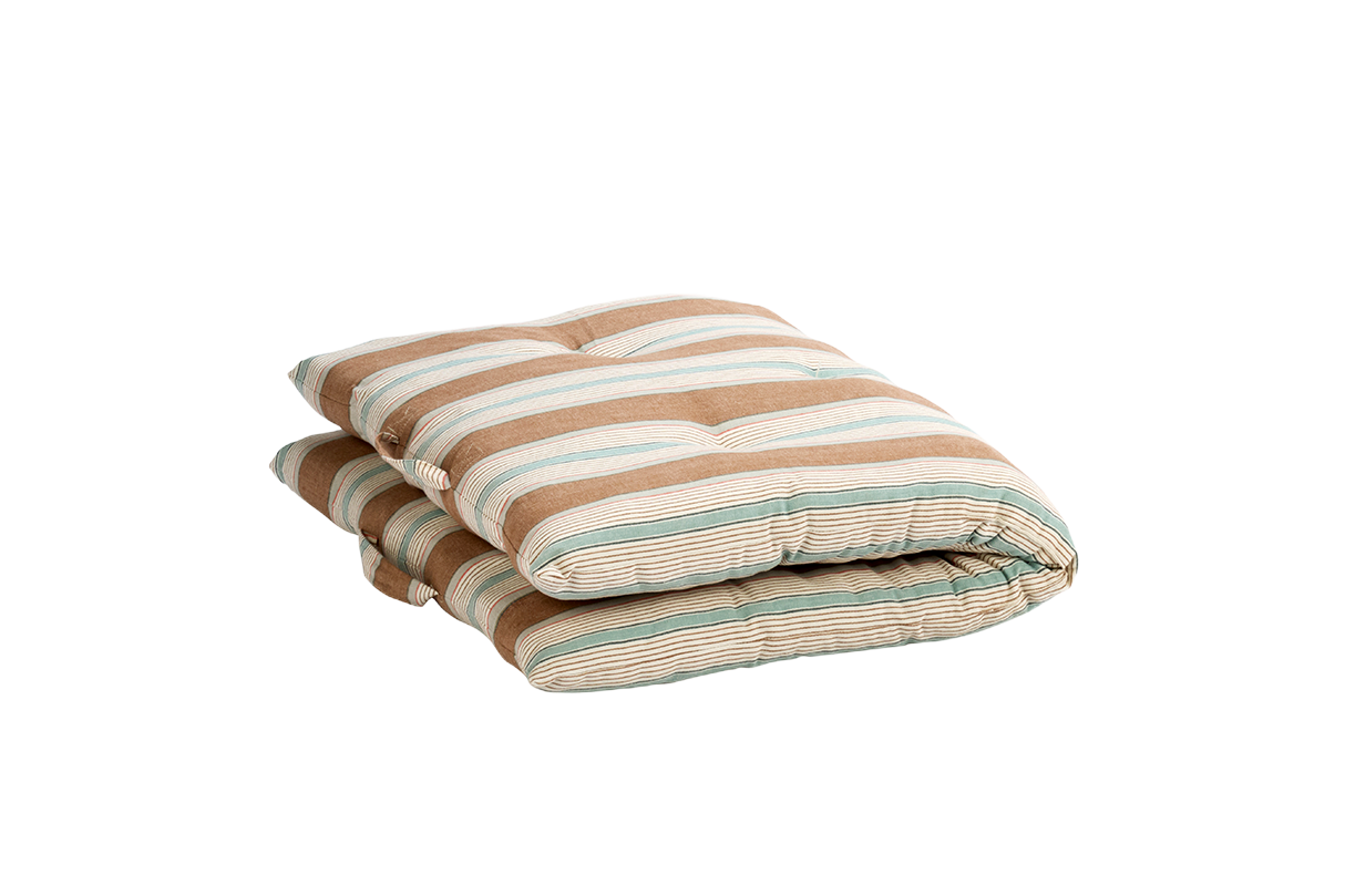 Stribet madras 60 x 100 cm