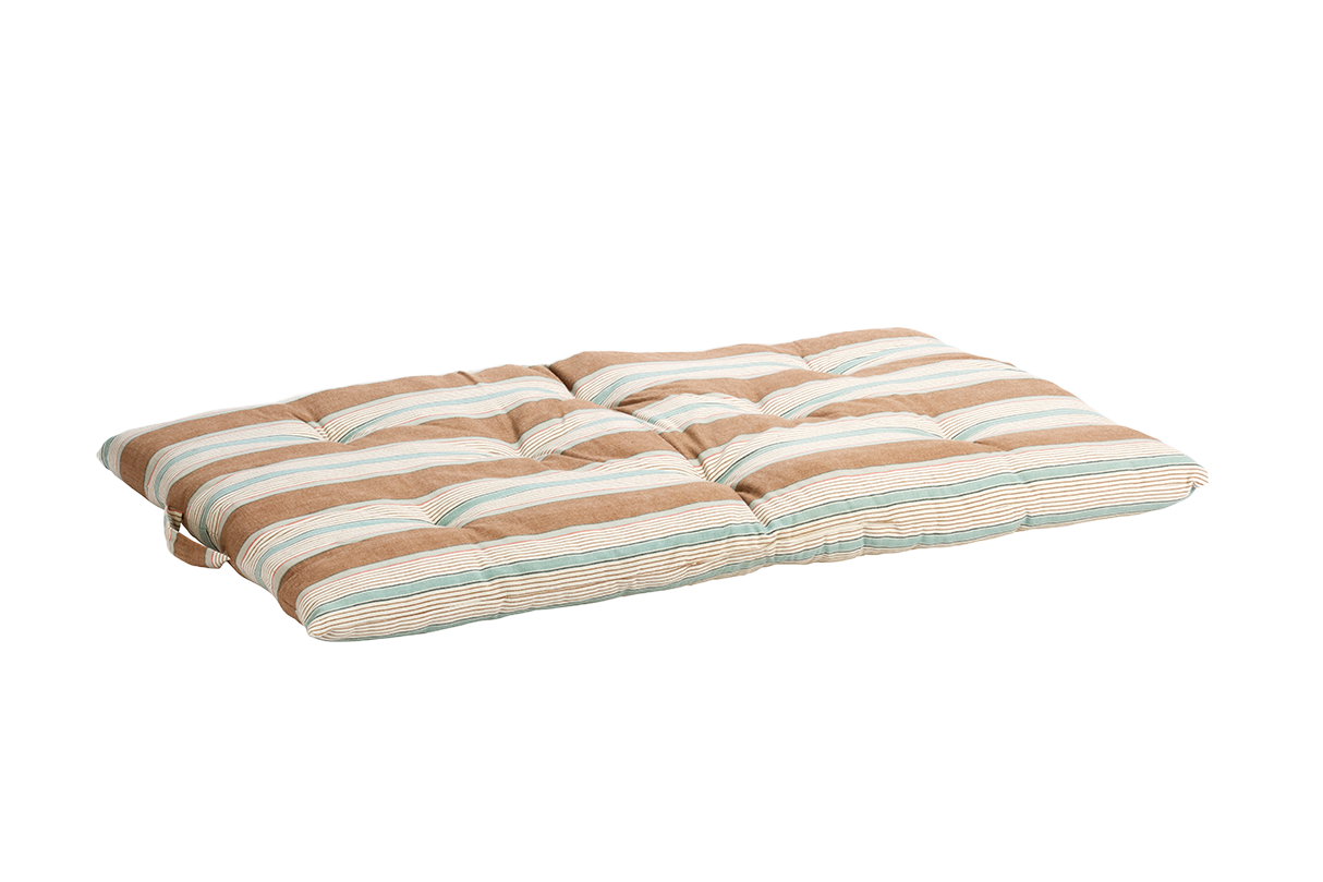 Stribet madras 60 x 100 cm