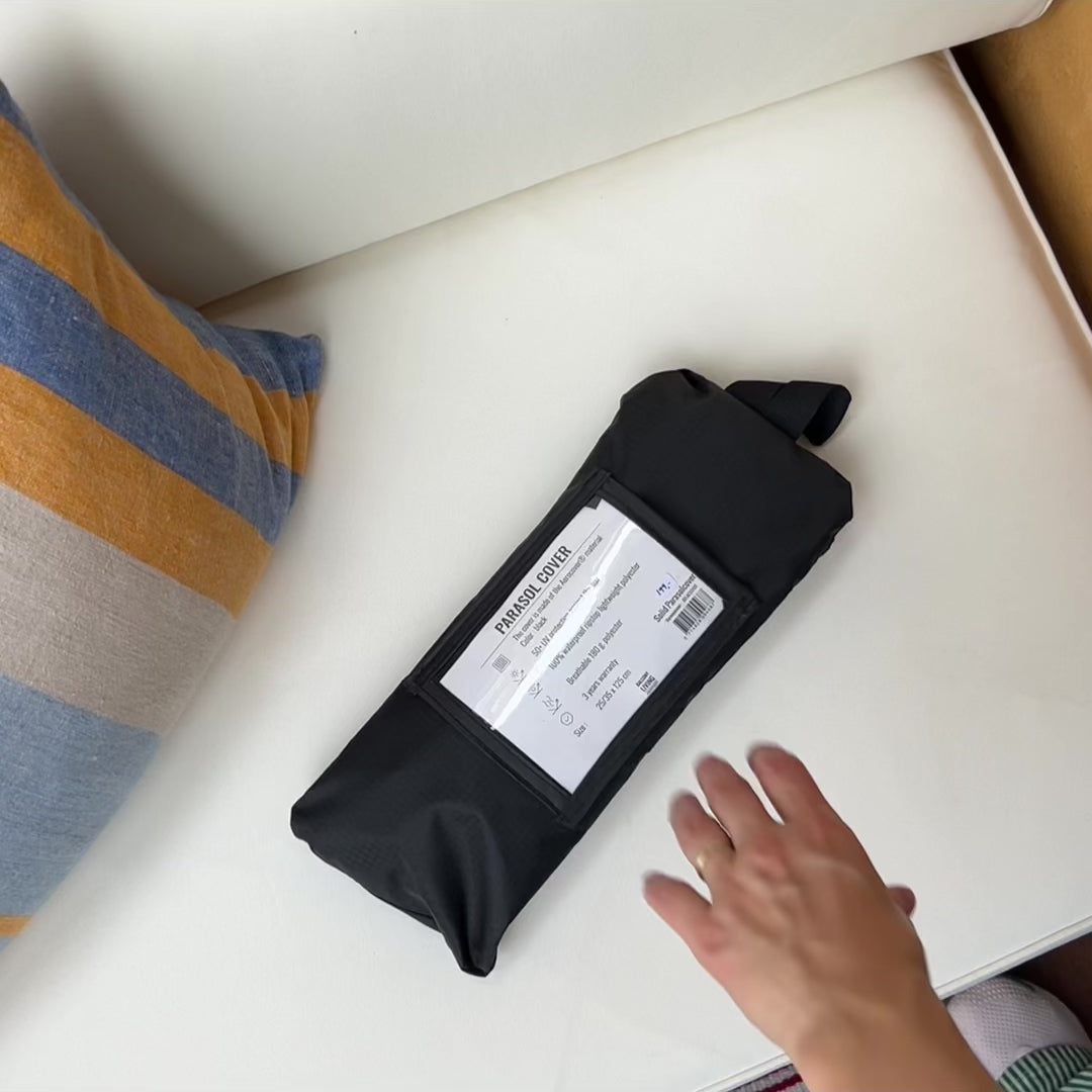 Solid overtræk til max Ø200 cm parasoller