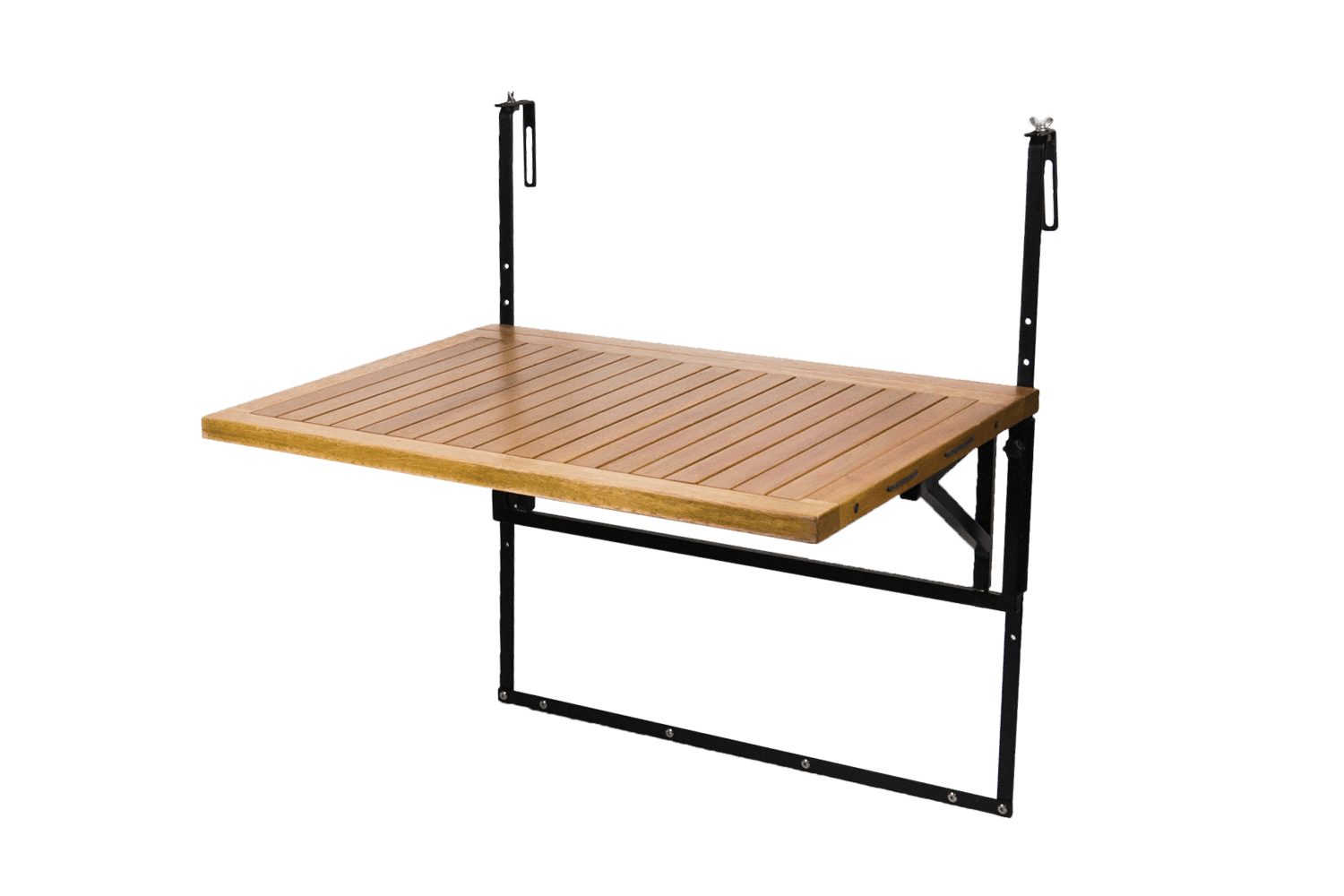 Montgomery regulere værdig Alma teak hængebord med tørrestativ - 100 x 60 cm – Altanbutikken.dk