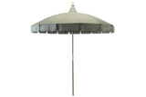 Aisha ensfarvet parasol med knæk Ø200 cm