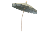 Aisha ensfarvet parasol med knæk Ø200 cm