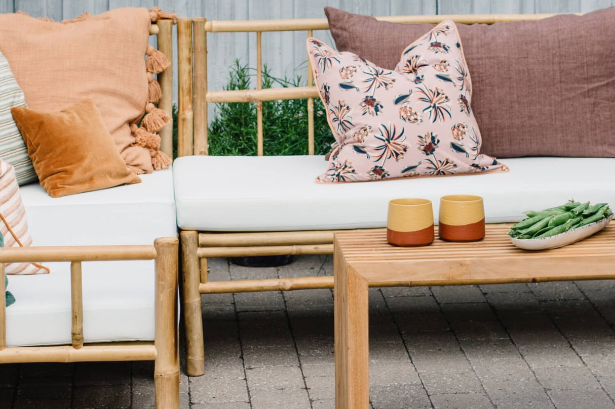 Beate bambus loungesofa - venstre