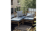 Beate bambus loungesofa - midtermodul