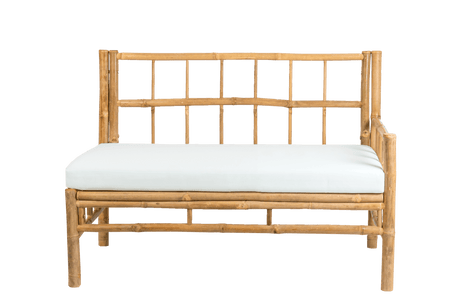 Beate bambus loungesofa - højre