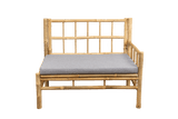 Beate bambus loungesofa - højre