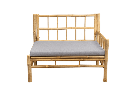 Beate bambus loungesofa - højre