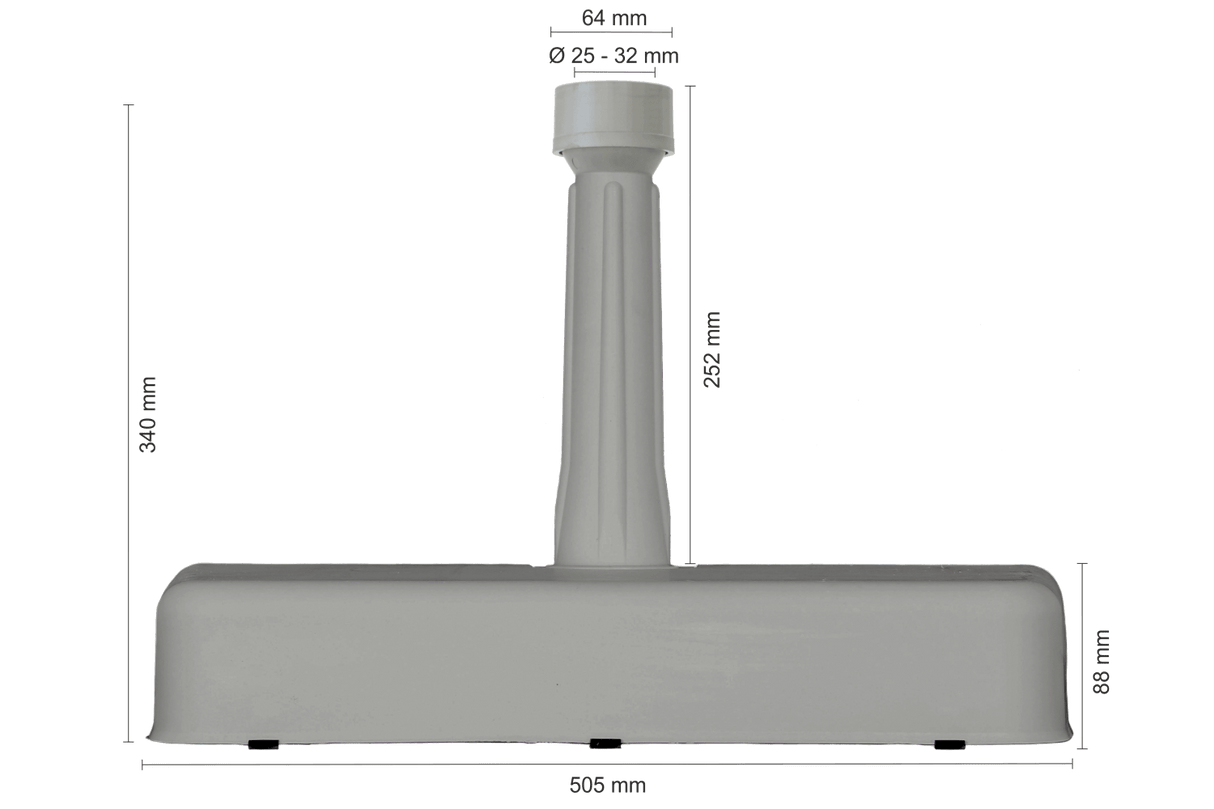 Parasolfod med beton 20 kg