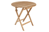 Nova teak foldebord Ø70 cm