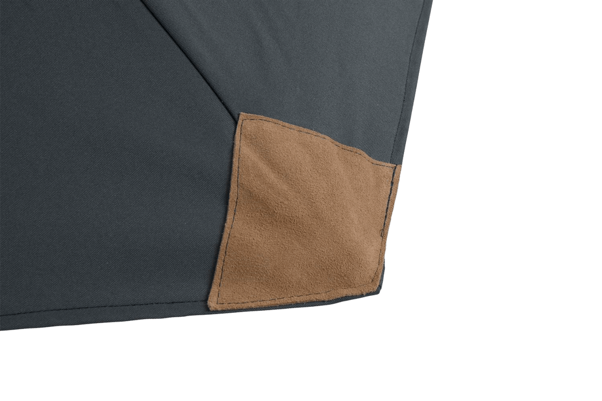 Trieste ensfarvet parasol med knæk Ø250 cm