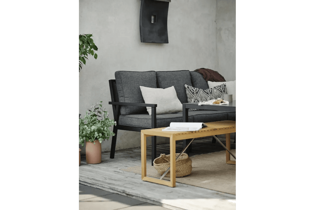 Vevi teak bænk 120 cm