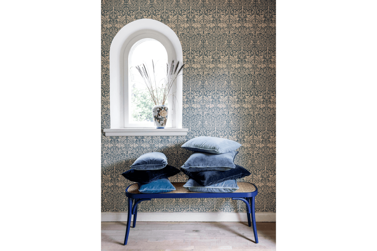 Pudetræk i velour 50 x 50 cm